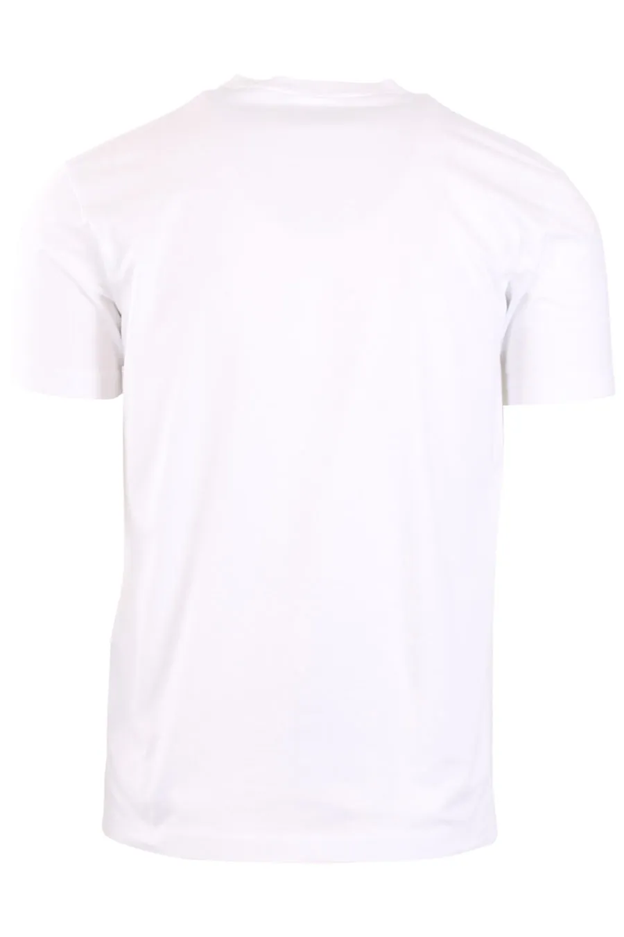 Camiseta blanca manga corta 