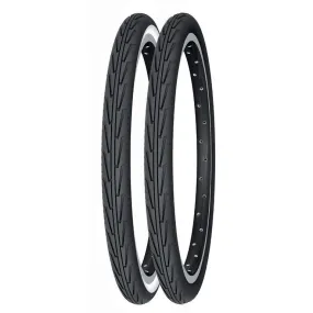 CUBIERTA MICHELIN 20x1-3/8 DIABOLO CITY BLANC/NEGR - 30814
