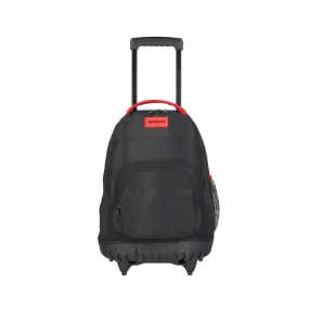 Mochila con ruedas para laptop Acceleration Java negra 16