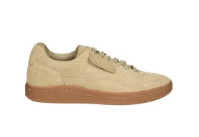 Sneaker Nobuck Taupe Piso Goma Cuero