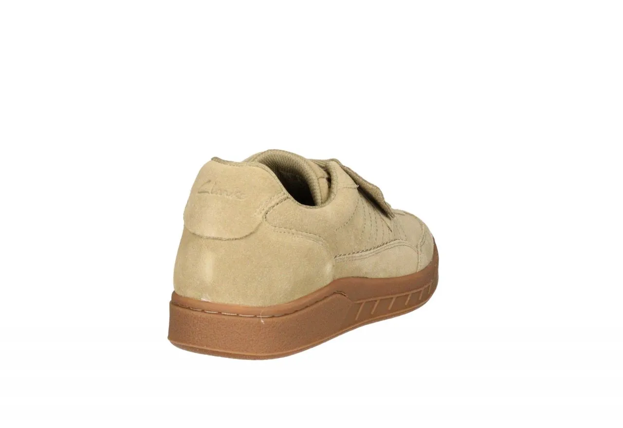 Sneaker Nobuck Taupe Piso Goma Cuero