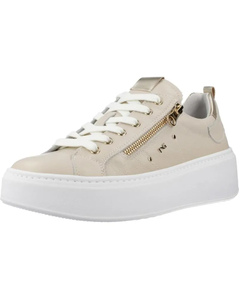Zapatillas deporte NERO GIARDINI  de Mujer ZAPATILLAS MUJER MODELO E306541D COLOR BEIS  412